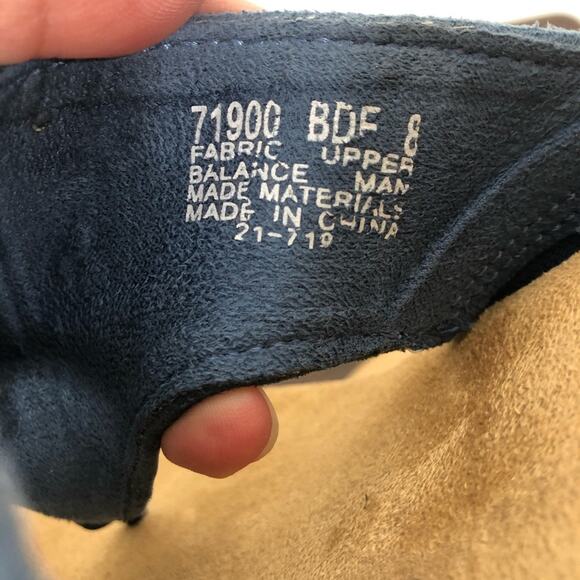 Minnetonka Mara Blue Woven Comfort Thong Sandals Women's Size 8 - Picture 7 of 7